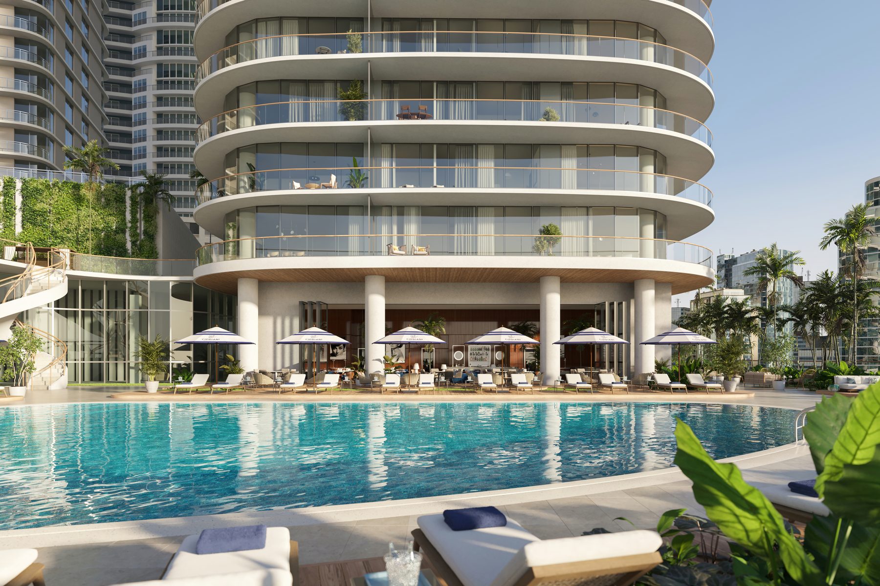 Resort Pool Deck